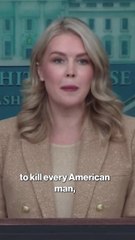 Leavitt addresses report on Hegseth’s alleged order in Venezuelan boat strike