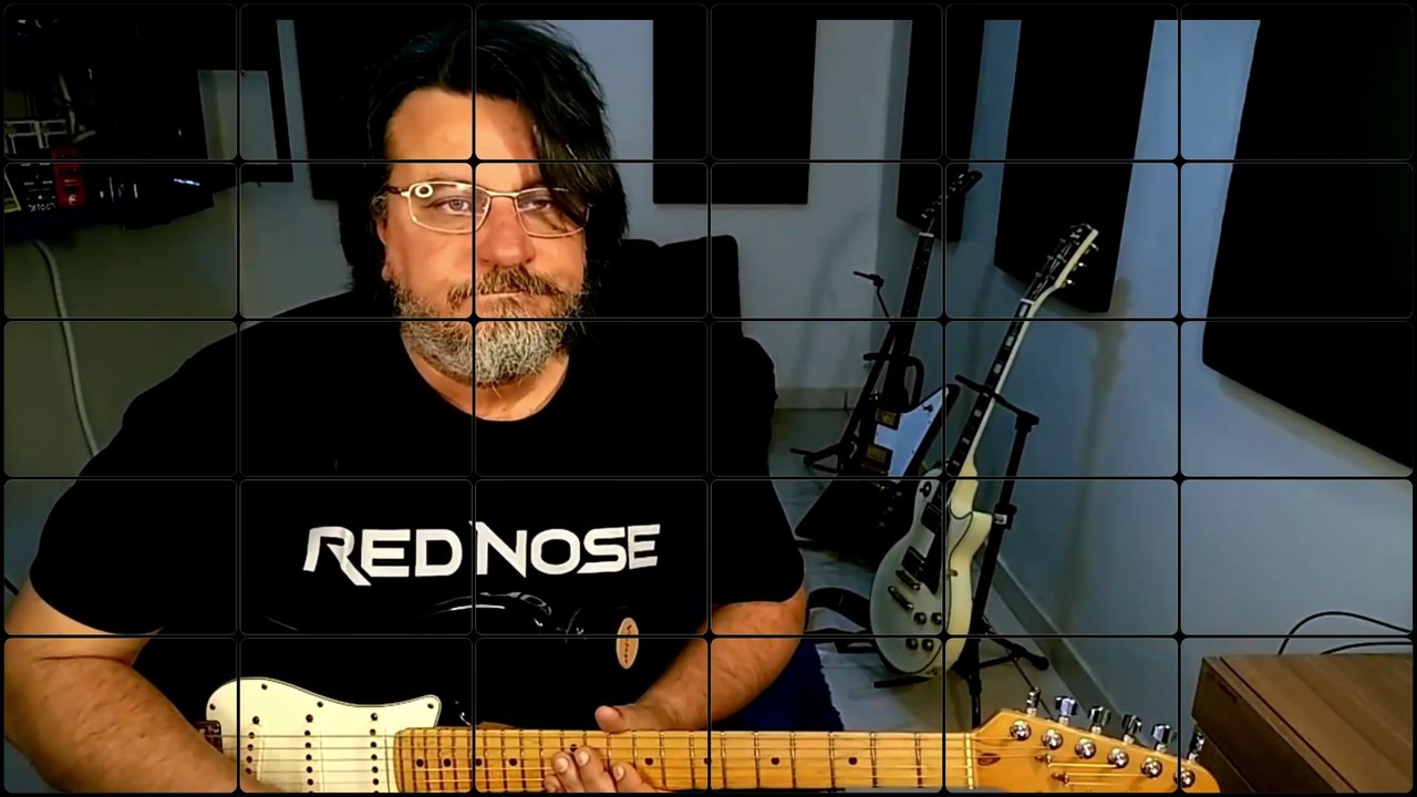 U2 RUNNING TO STAND STILL - GUITAR COVER (LIVE ZOO TV)