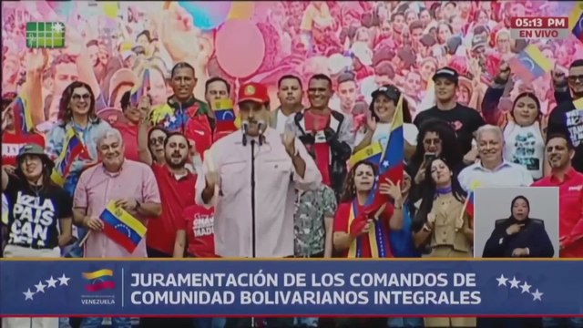 Maduro baila su remix ‘No War, Yes Peace’ durante marcha en Venezuela