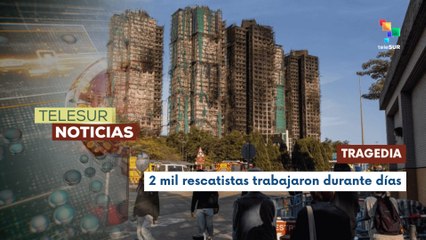 Al menos 146 personas perdieron la vida durante incendio en Hong Kong