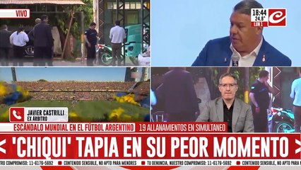 Javier Castrilli: "Varios árbitros subieron por beneficiar a ciertos equipos"