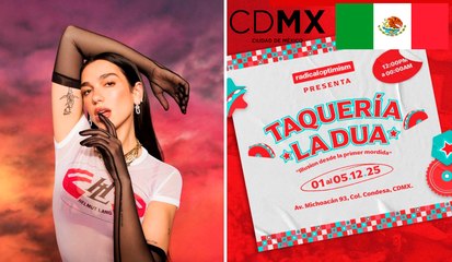 Dua Lipa abre su propia taquería "La Dua" en CDMX y así se vive la experiencia