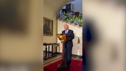 Trump Honors National Guardsmen Shot Near White House at Christmas Party