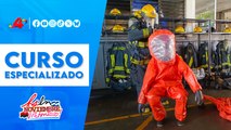 Bomberos Unidos: concluyen curso especializado 🔥 en manejo de sustancias peligrosas  🇳🇮 ✅