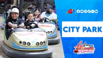 City Park Managua: ¡Así se vive la diversión! 🎡 Familias disfrutan de los juegos mecánicos 🤩 ✅