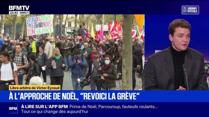 LIBRE ARBITRE DE VICTOR EYRAUD - À l'approche de Noël, "revoici la grève"