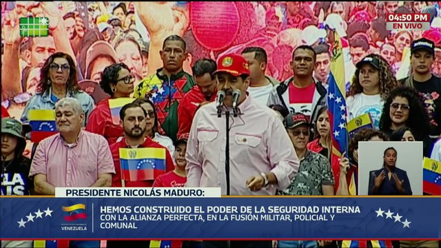 Gran Marcha de juramentación de los Comandos de Comunidades Bolivarianos Integrales