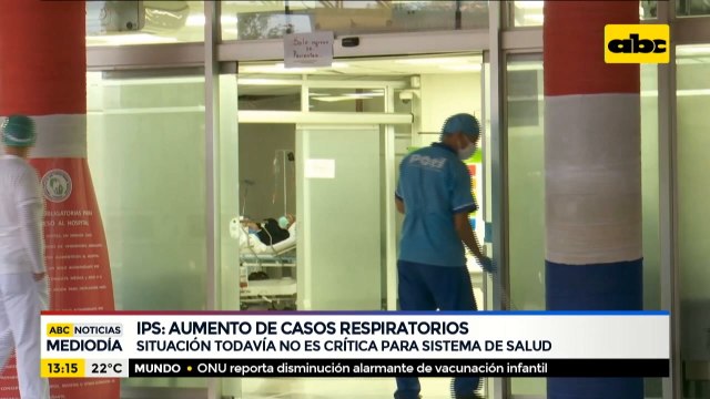Leve aumento de consultas por afecciones respiratorias en IPS