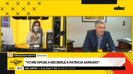 "Cuando Mario Abdo ya era presidente electo, se volvió un semidios", según Bacchetta
