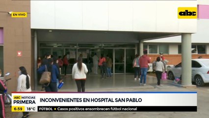 Embarazadas forman largas filas en el hospital San Pablo