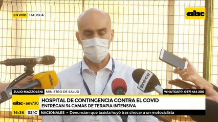 Entregan nuevas camas para terapia intensiva en Hospital de Itauguá