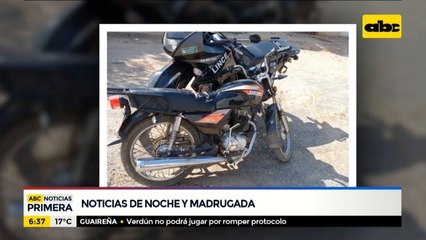 Hombre detenido con arma de fuego en Tablada