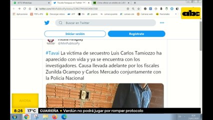 Aparece con vida el productor brasileño secuestrado