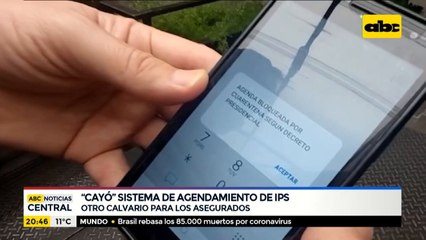 Cayó sistema de agendamiento de IPS