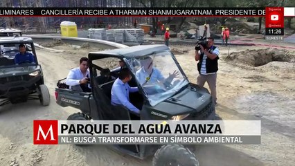 Parque del Agua avanza; Nuevo León busca ser un nuevo símbolo ambiental