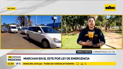 CDE: marchan y solicitan ley de emergencia
