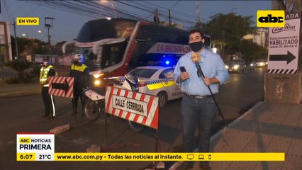 Obras de alcantarillado sanitario sobre la Avda. España