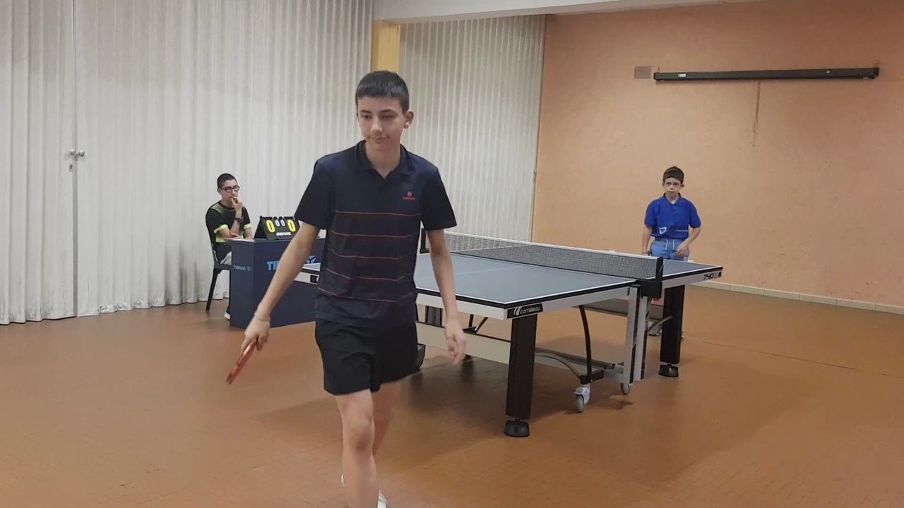 Championnats de Tennis de Table à Montigny le 07/11/25 - Phase 1 - Nogent 2 vs Montigny AJP