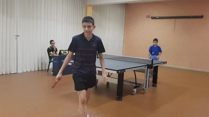 Championnats de Tennis de Table à Montigny le 07/11/25 - Phase 1 - Nogent 2 vs Montigny AJP