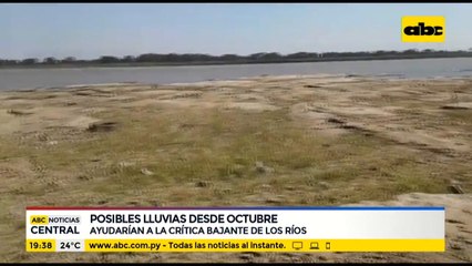 Preocupante comportamiento de río Paraguay