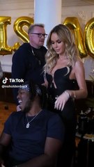 BGT Buzz: Amanda Holden Dazzles in a Plunging Dress Ahead of Britain's Got Talent Filming!