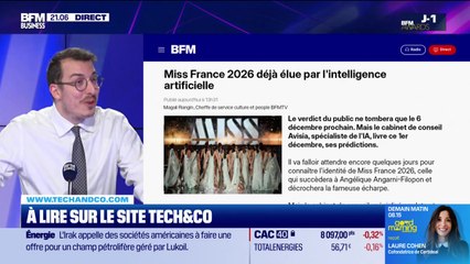 À lire sur le site Tech&Co : Miss France 2026 déjà élue par l'intelligence artificielle, par Sylvain Trinel - 01/12