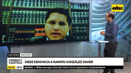 kiese denuncia  a Ramón González Daher