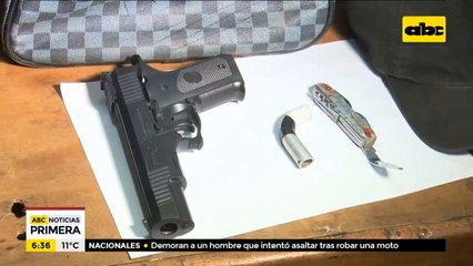 Intento de asalto con arma de juguete en Fernando de la Mora