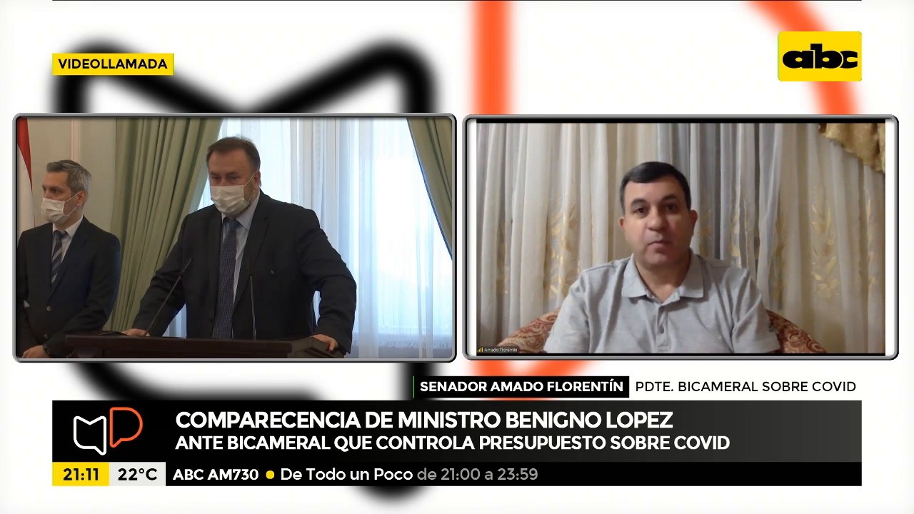 Benigno López comparece ante bicameral que controla presupuesto