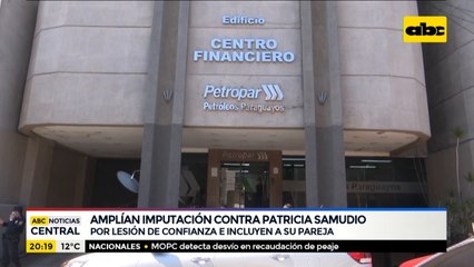 Amplían imputación contra Patricia Samudio