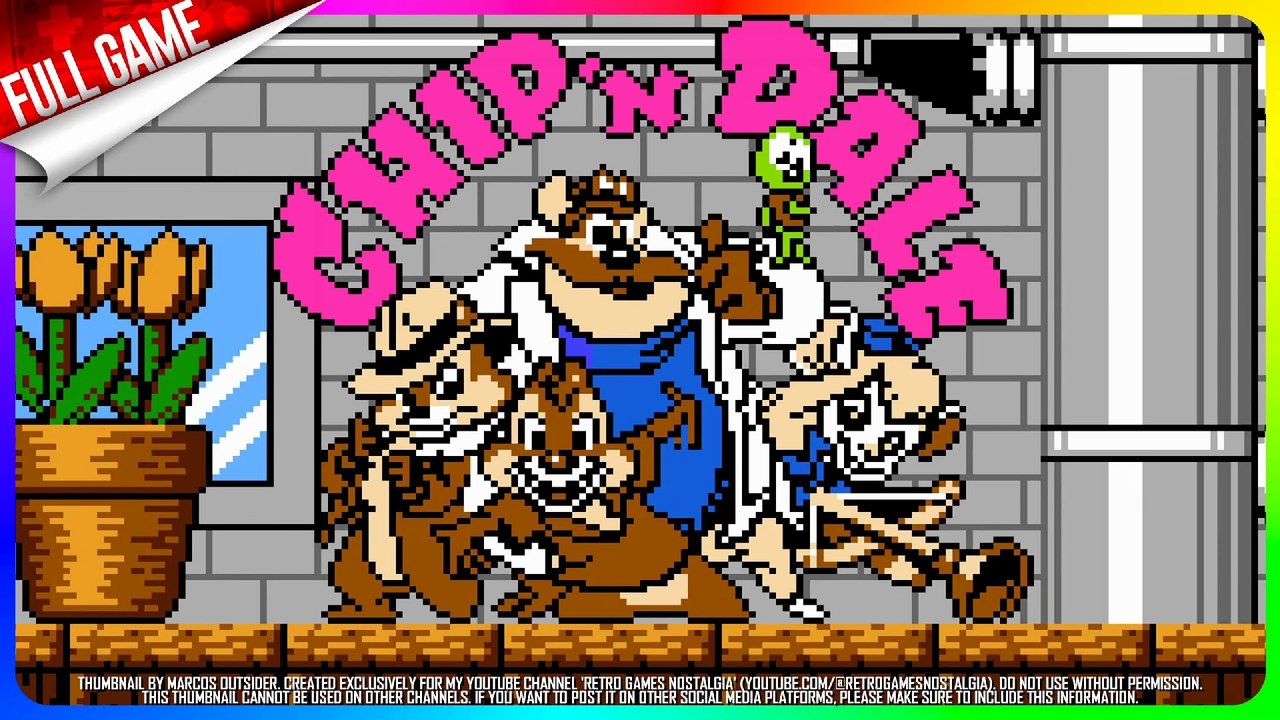 Chip 'n Dale: Rescue Rangers (NES - US) Longplay