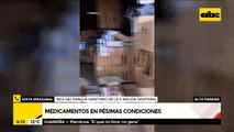 Depósito de medicamentos en Alto Paraná: afirman que autoridades sabían del caso