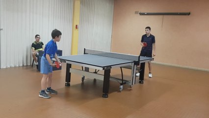 Championnats de Tennis de Table à Montigny le 07/11/25 - Phase 1 - Nogent 2 vs Montigny AJP