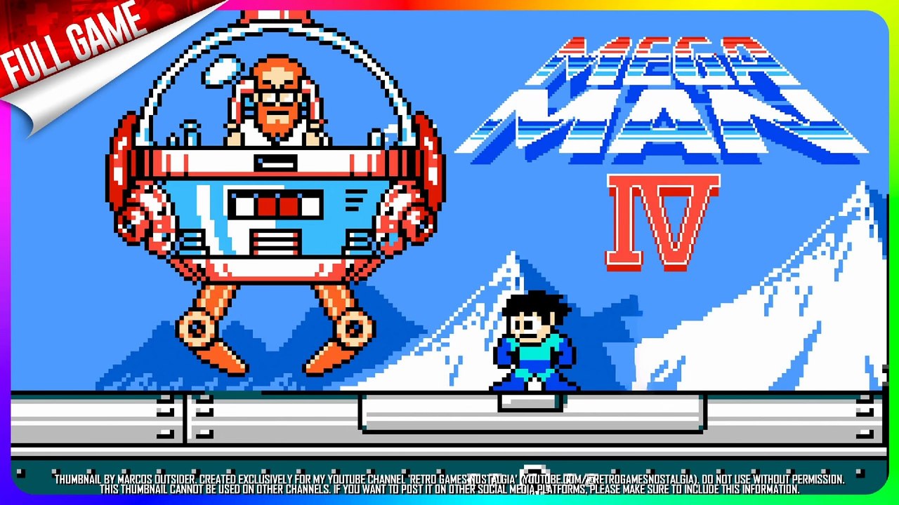 Mega Man 4 (NES - US) Longplay