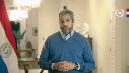 Mensaje del presidente Mario Abdo tras los dos años de su asunción al cargo