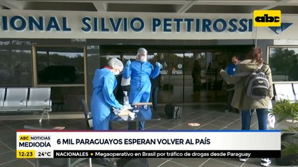 6.000 paraguayos esperan volver al país