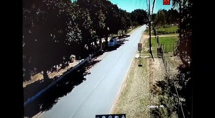 Cámaras de seguridad compradas por vecinos captan asalto frente a una Comisaría en Areguá