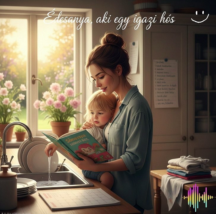 Édesanya, aki egy igazi hős