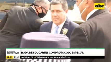 Escrache en la boda de la hija de Horacio Cartes