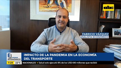 Enfoque Económico: Impacto de la pandemia en la economía del transporte