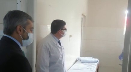 Mario Abdo visita al ministro del Interior, Euclides Acevedo, en el Rigoberto Caballero.