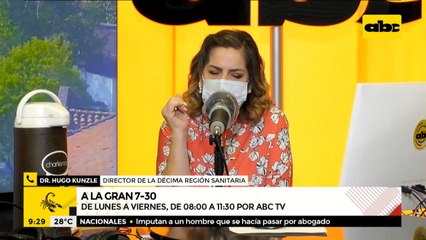 "Reducción" de casos positivos en Alto Paraná, debido a falta de reactivos