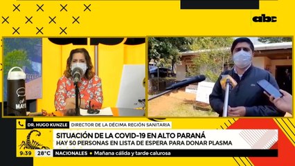 Hospitales de Alto Paraná, con imágenes "como las que veíamos en Europa"