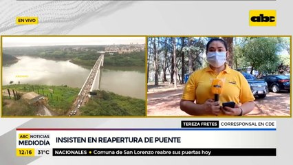 En CDE insisten en reapertura del puente de la Amistad