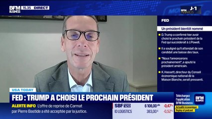 USA Today : "D. Trump a choisi le successeur de J. Powell", par John Plassard - 01/12