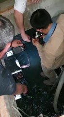 Agua del acueducto es cargada en reservorios en Loma Plata