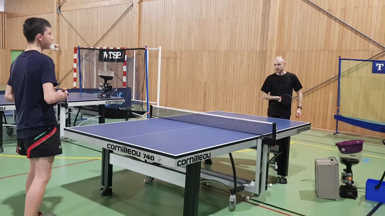 Entraînement de Tennis de Table à Nogent le 14/11/25 - Les pongistes de l'ASNTT