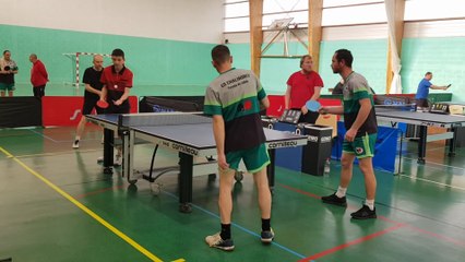 Championnats de Tennis de Table à Chalindrey le 16/11/25 - Phase 1 - Nogent 2 vs Chalindrey CS