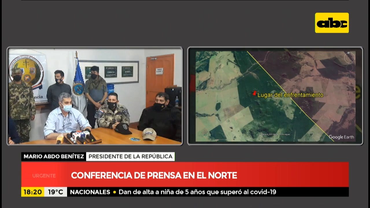 Confirman dos abatidos del EPP y otros heridos