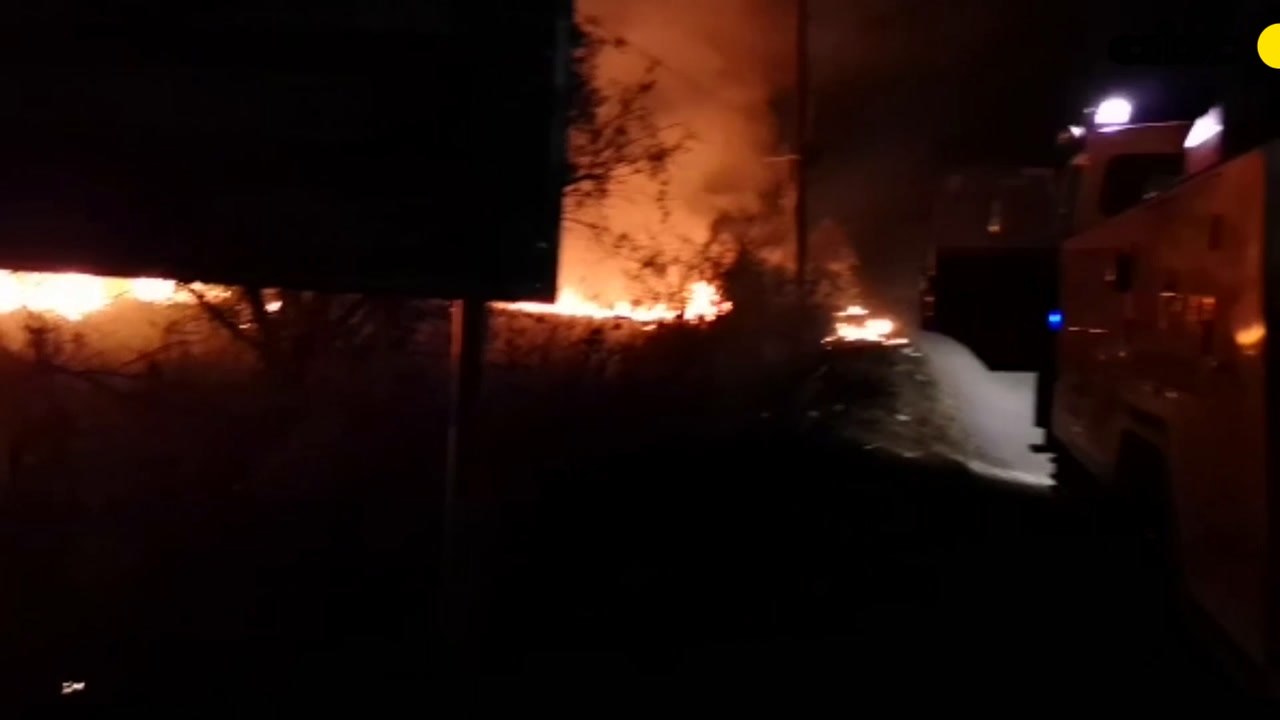 Incendio de grandes dimensiones en Ypacaraí que pudo ser controlado por bomberos